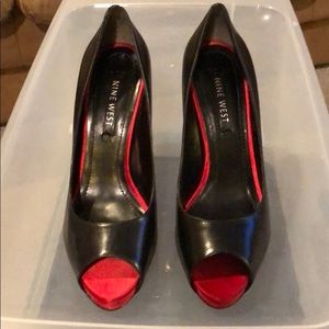 Nine West Peep Toe Pumps